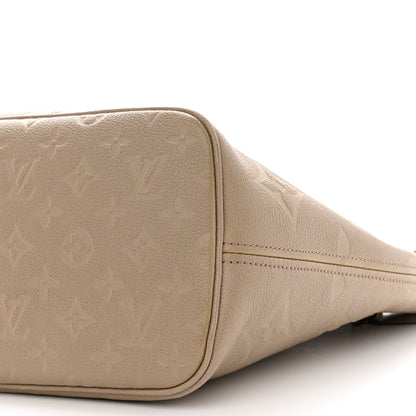 Louis Vuitton Empreinte Monogram Giant Neverfull MM Tourterelle 12 of 13
