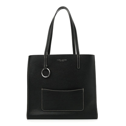 Marc Jacobs Grained Calfskin Bold Grind Tote Black 2 of 12