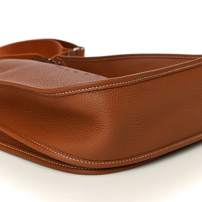 Hermes Taurillon Clemence Evelyne III GM Gold 7 of 9