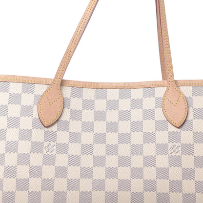 Louis Vuitton Damier Azur Neo Neverfull GM Rose Ballerine 13 of 16