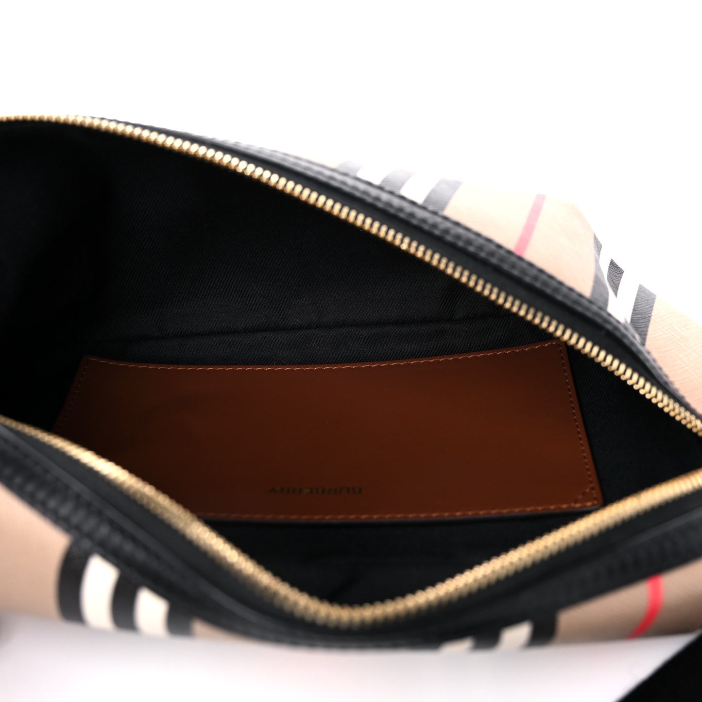 E-Canvas Icon Stripe Sonny Bum Bag Archive Beige