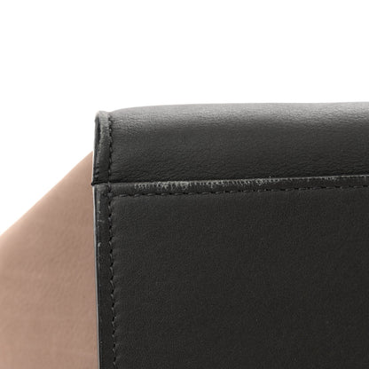 Celine Smooth Calfskin Nubuck Small Tri-Color Trapeze Nude 19 of 22