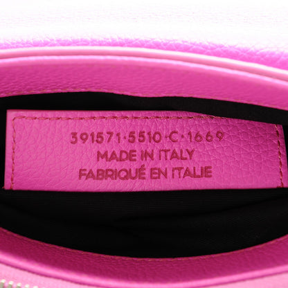 Balenciaga Grained Calfskin Le Dix Mini Soft Cartable Rose Fluo 7 of 7
