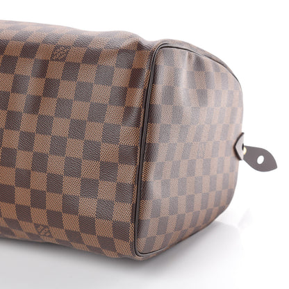 Louis Vuitton Damier Ebene Speedy 35 8 of 10