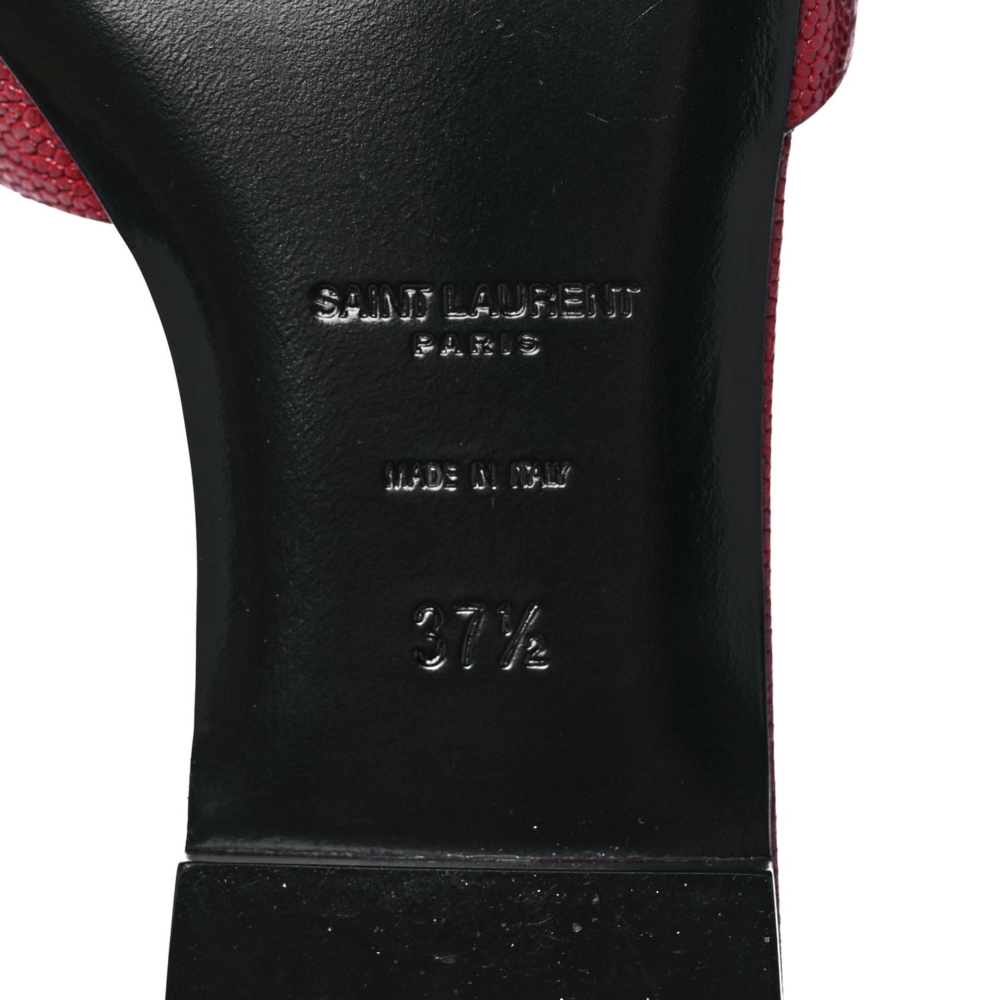 Grain De Poudre Nu Pied 05 Slide Sandals 37.5 Cordovan