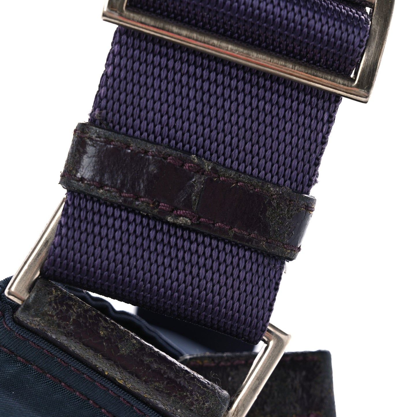 Nylon Vela Flat Messenger Bag Royal