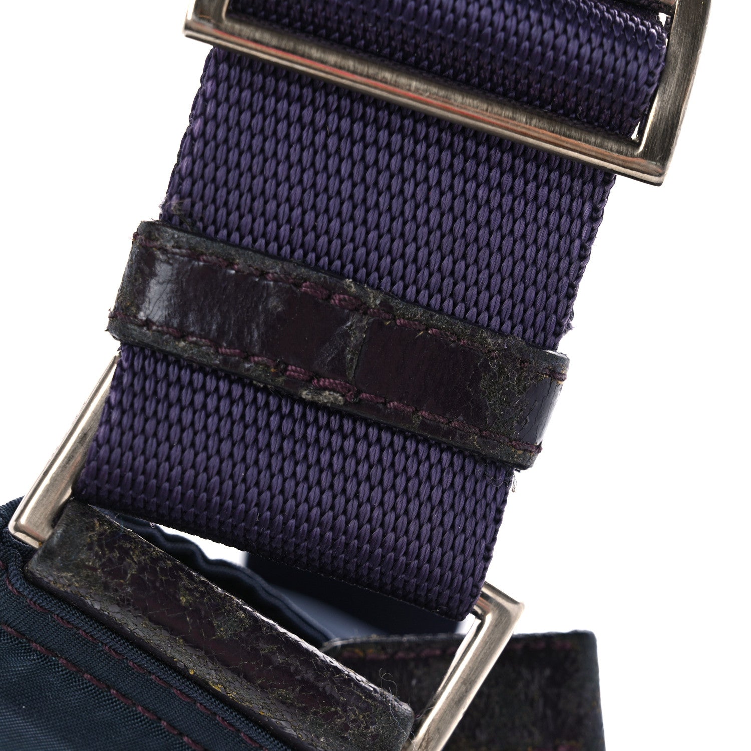 Prada Nylon Vela Flat Messenger Bag Royal 12 of 12