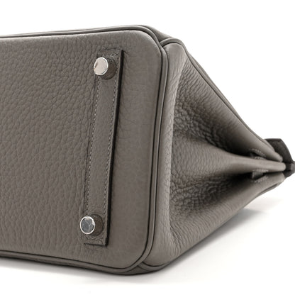 Hermes Togo Birkin 25 Gris Meyer 10 of 11