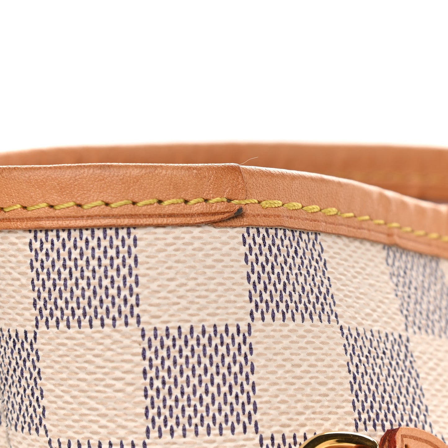 Damier Azur Neo Neverfull MM Rose Ballerine