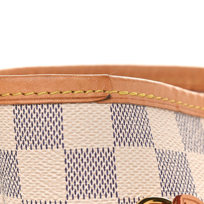 Louis Vuitton Damier Azur Neo Neverfull MM Rose Ballerine 11 of 13