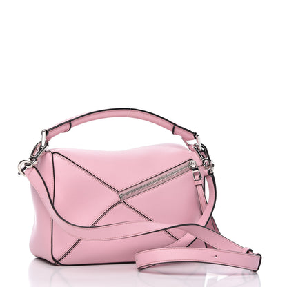 Loewe Calfskin Small Puzzle Bag Pastel Pink 3 of 9