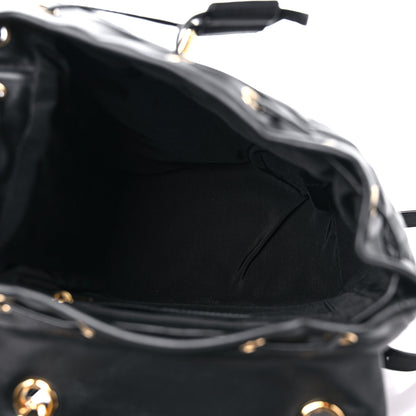 Chanel Lambskin Quilted Small Urban Spirit Backpack Black 5 of 9