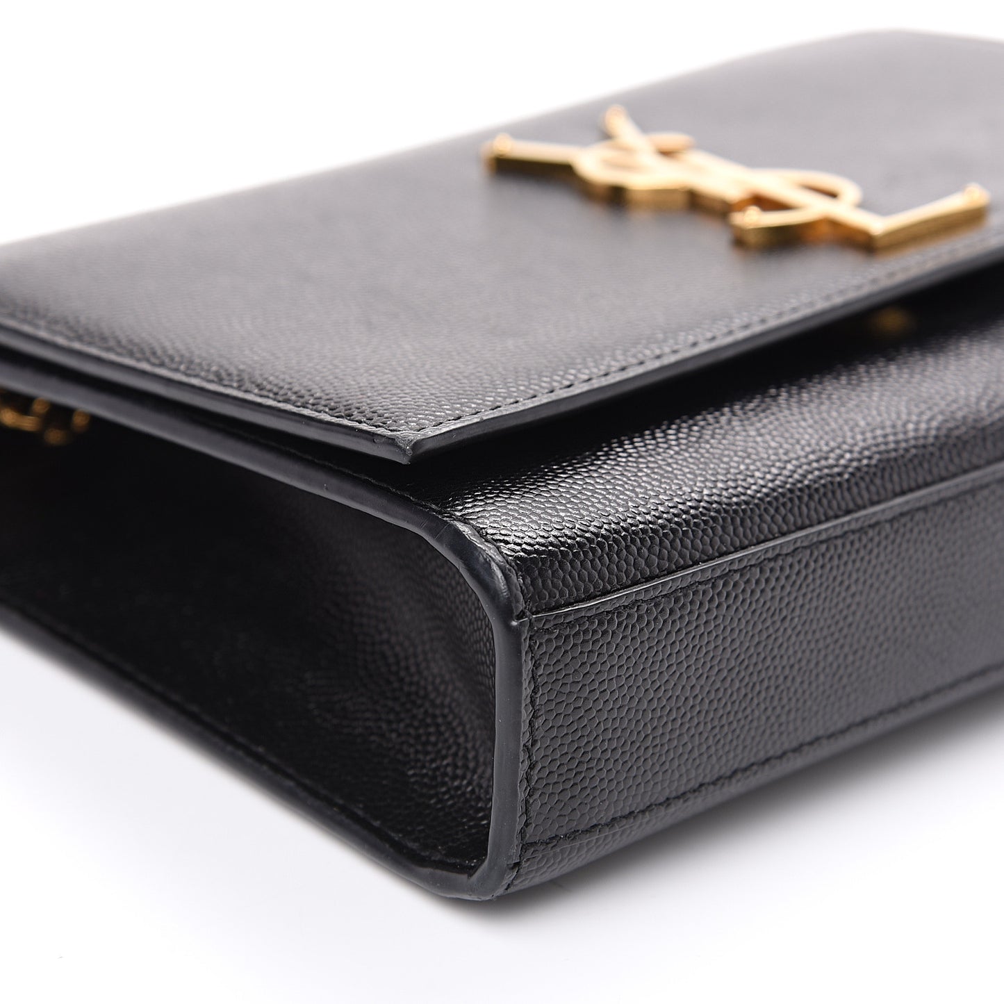 Grain De Poudre Small Monogram Kate Satchel Black