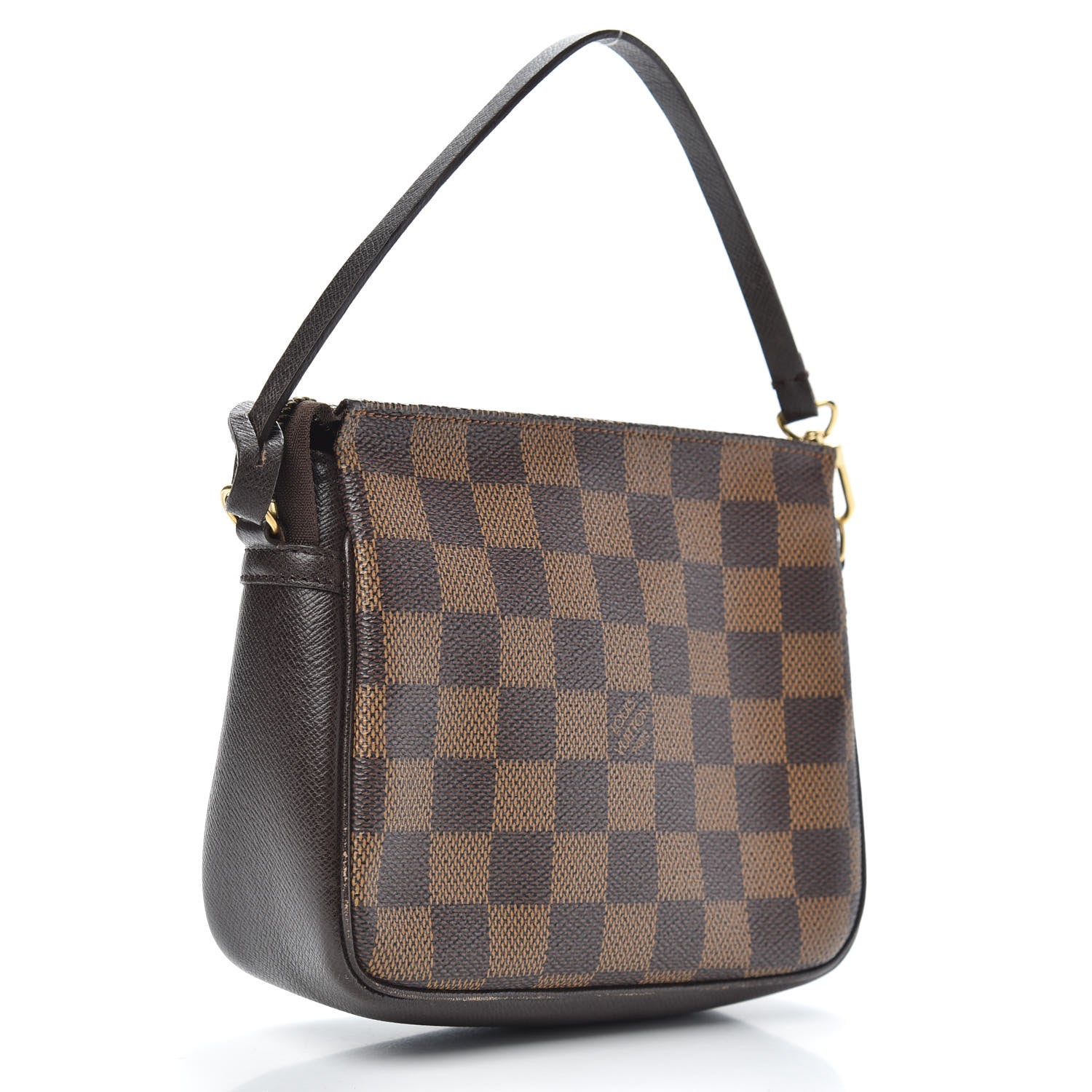 Louis Vuitton Damier Ebene Trousse Make Up Bag Pochette 3 of 10
