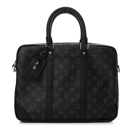 Louis Vuitton Monogram Eclipse Porte-Documents Voyage PM 1 of 9