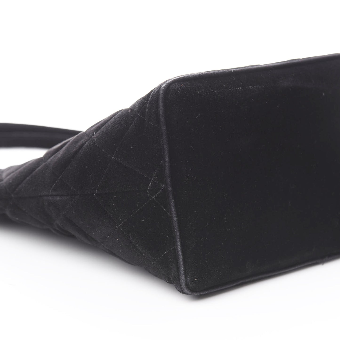 Velvet Medallion Tote Black