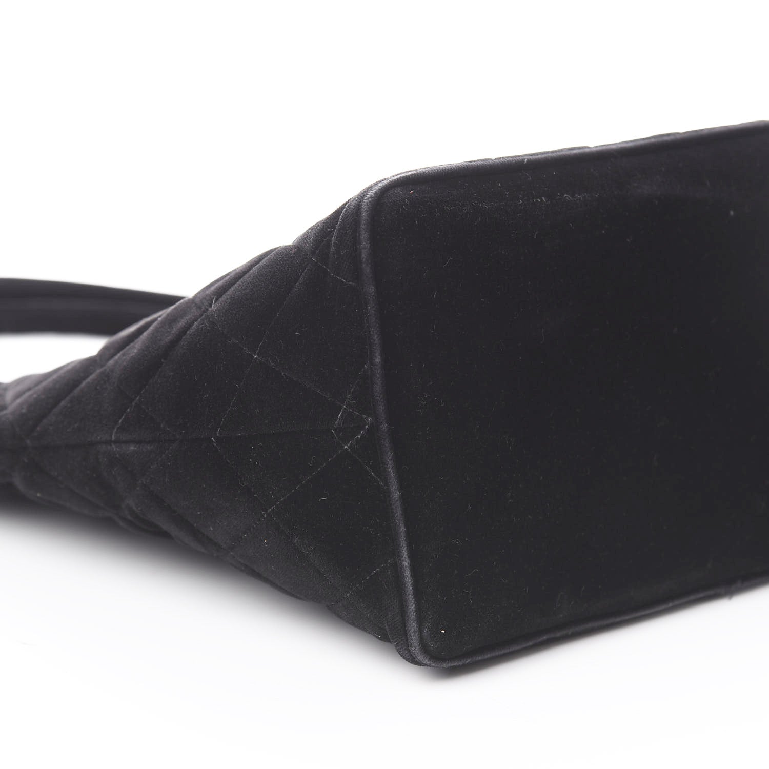 Chanel Velvet Medallion Tote Black 6 of 9