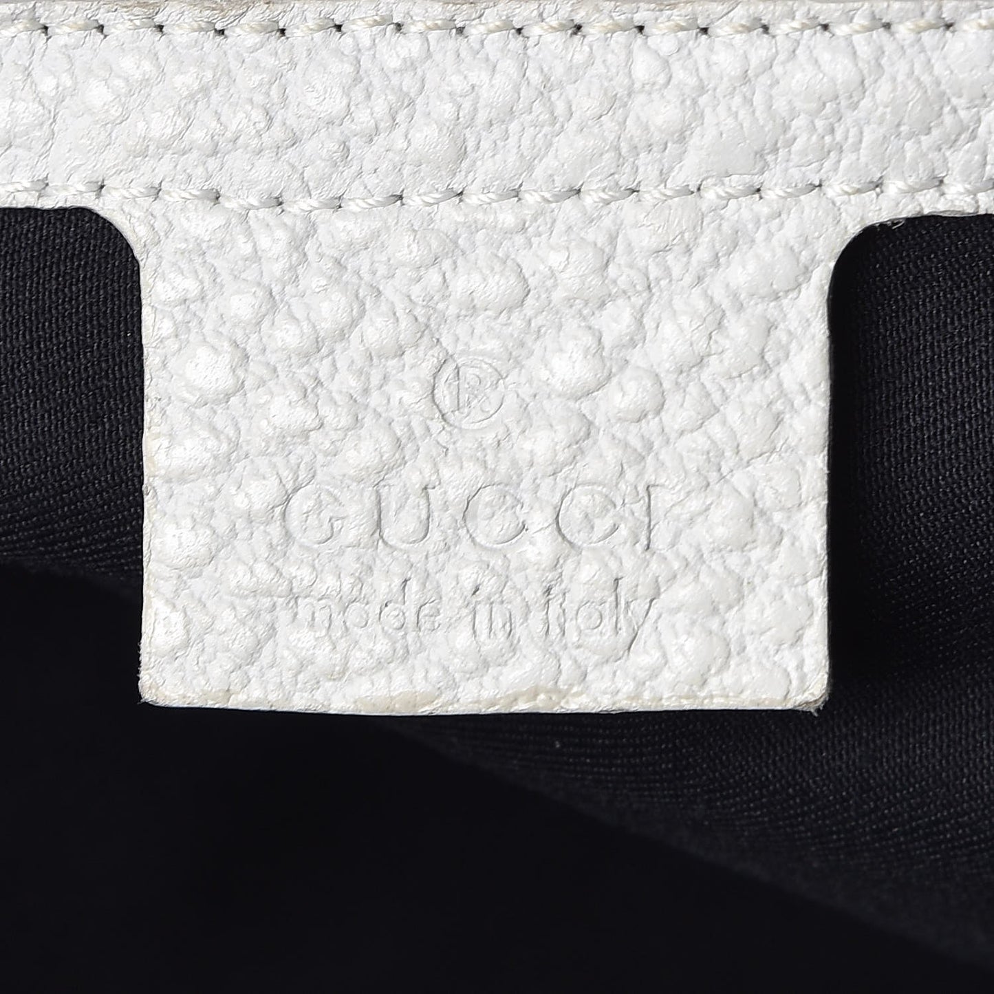 Calfskin Web Blondie Bowler White