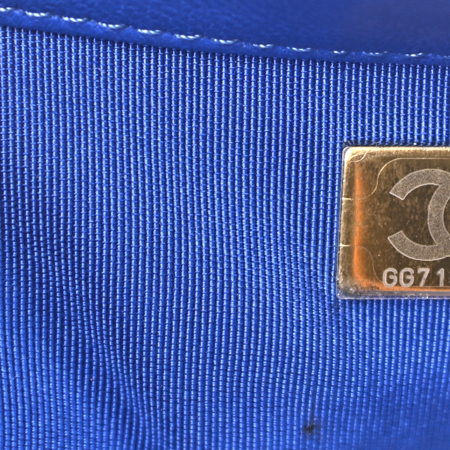 Chanel Lambskin Quilted Medium Chanel 19 Flap Blue 7 of 10