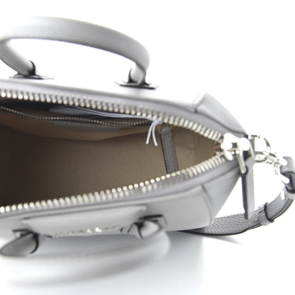 Givenchy Sugar Goatskin Mini Antigona Pearl Grey 7 of 10