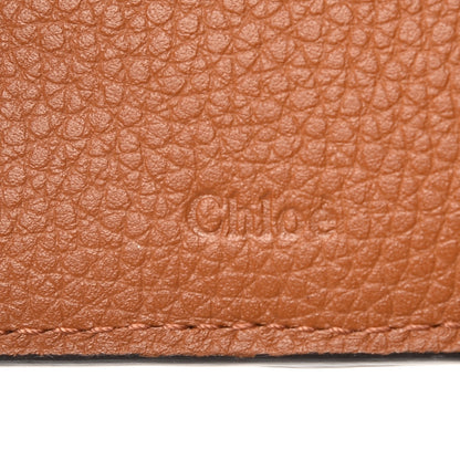 Chloe Grained Calfskin Joe Compact Wallet Caramel 6 of 8