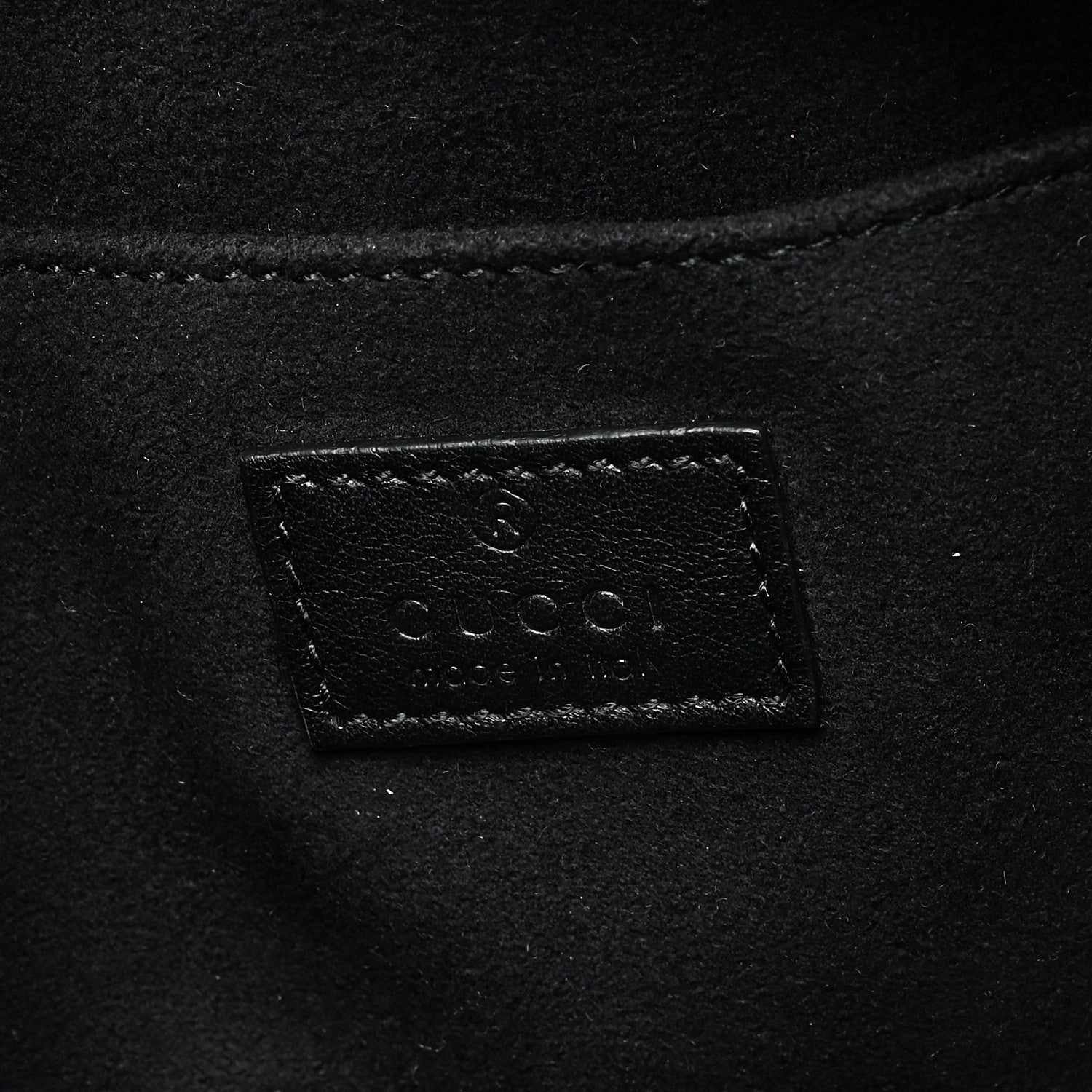 Gucci Shearling Small Jackie 1961 Shoulder Bag Black 6 of 10