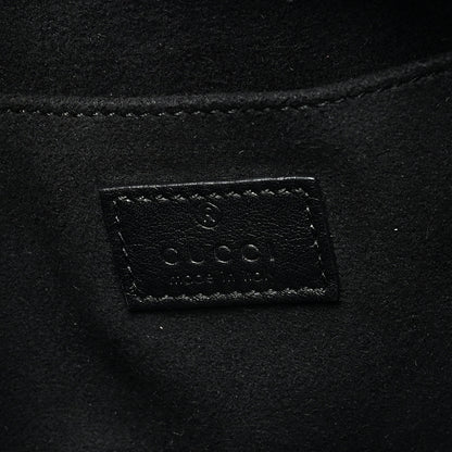 Gucci Shearling Small Jackie 1961 Shoulder Bag Black 6 of 10