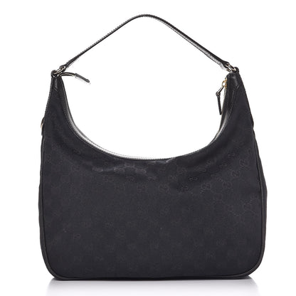 Gucci Monogram Medium Charmy Hobo Black 1 of 7