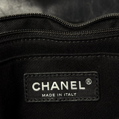 Chanel Vinyl Quilted In the Business Flap Bag Black 6 of 9