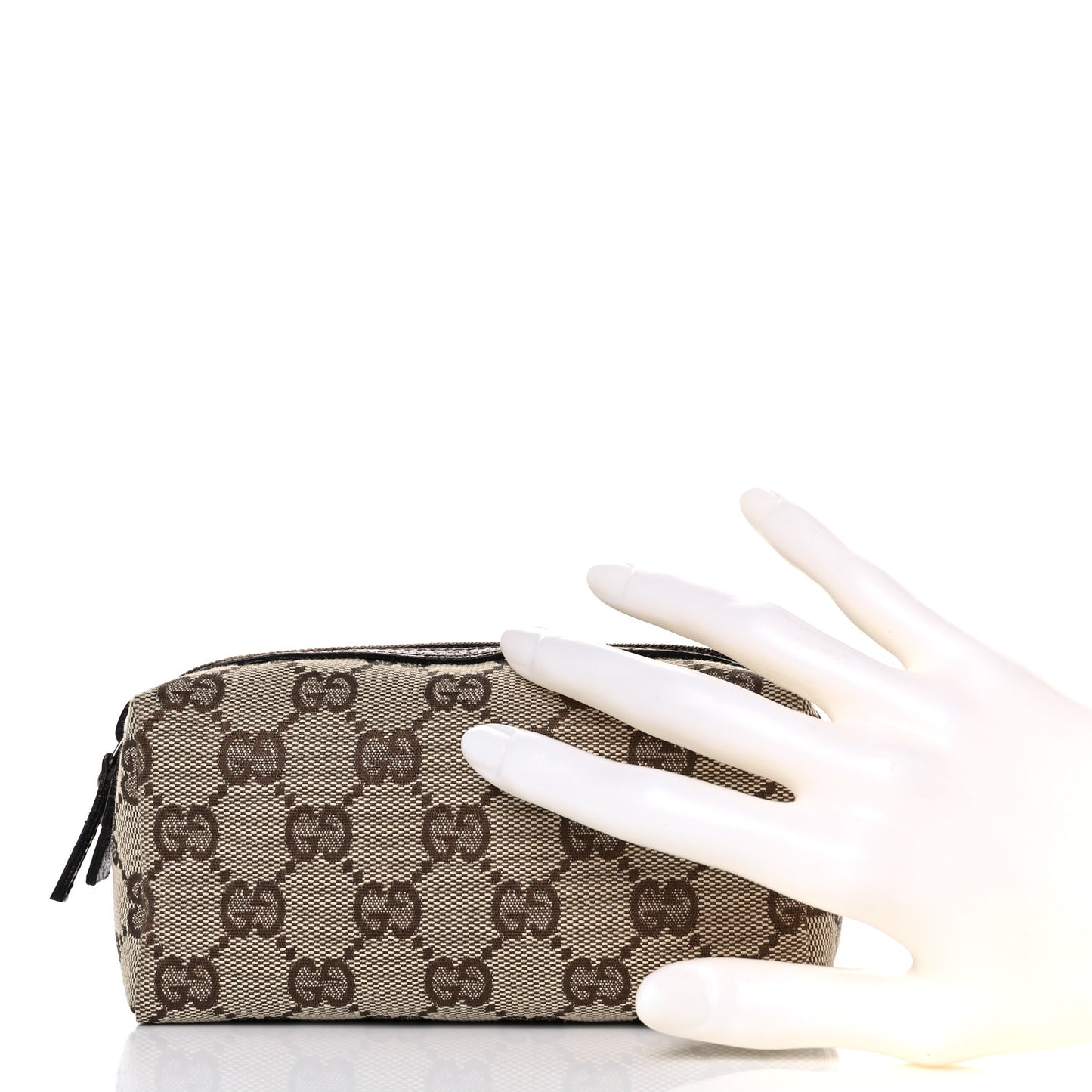 Monogram Small Balthus Cosmetic Case Beige Ebony Cocoa