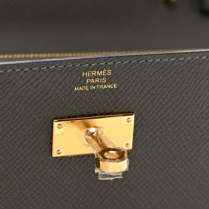 Hermes Epsom Kelly To Go Wallet Gris Meyer 5 of 6