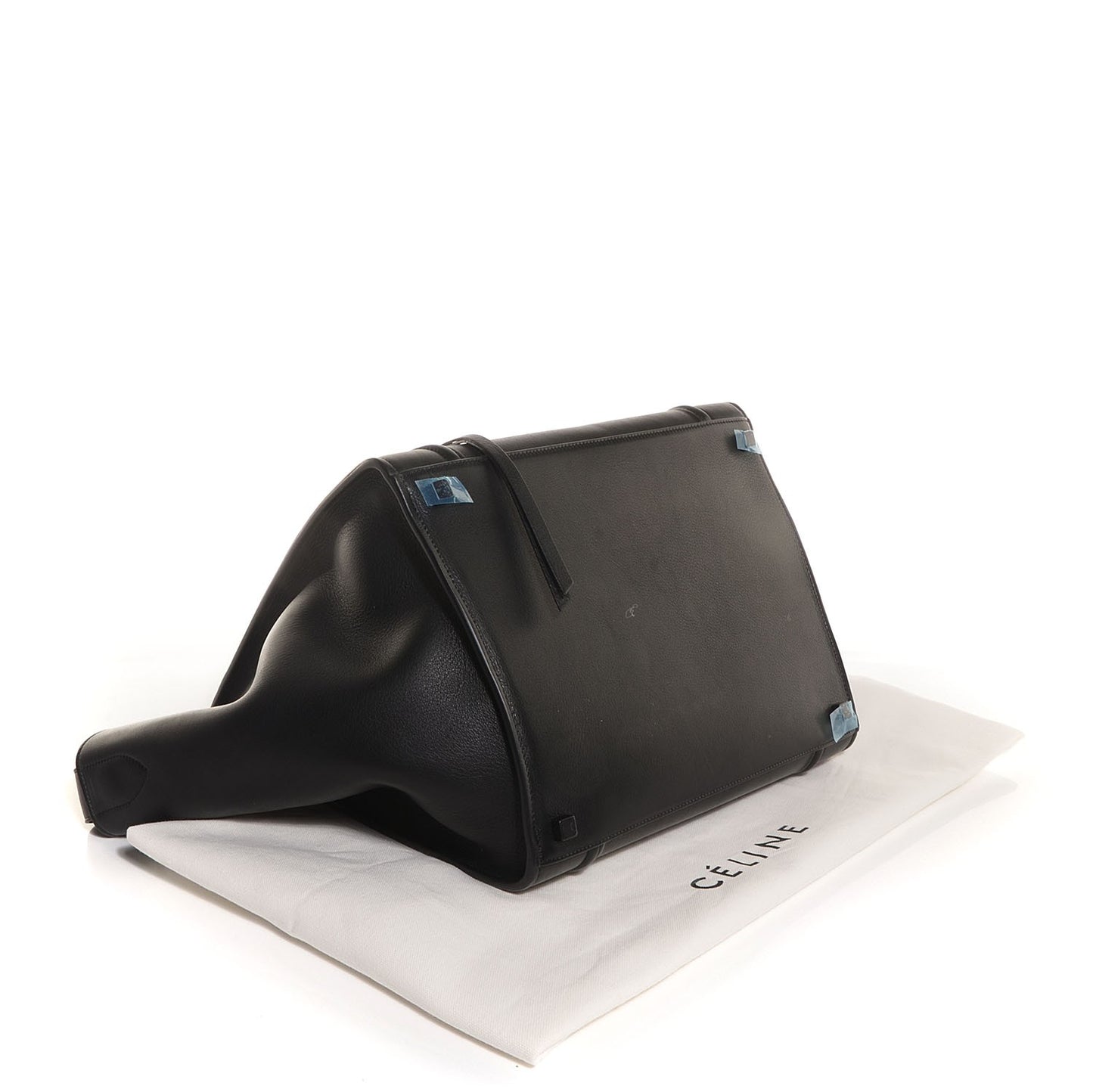 Smooth Calfskin Medium Phantom Luggage Black