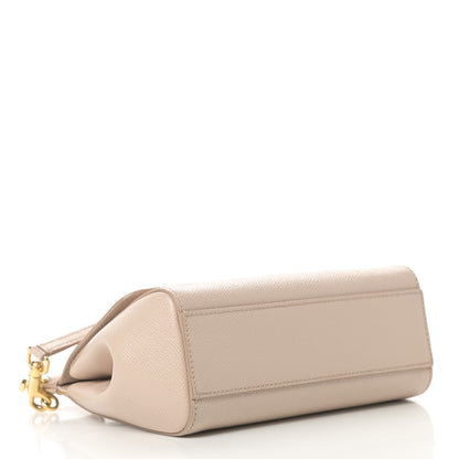 Dolce & Gabbana Dauphine Small Miss Sicily Satchel Rosa Carne 4 of 11