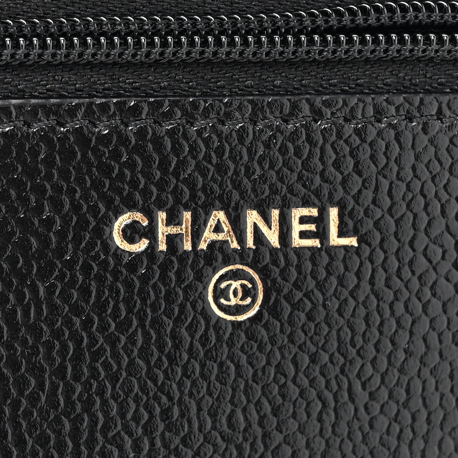 Chanel Caviar Quilted Multi Chain Wallet On Chain WOC Black 6 of 12