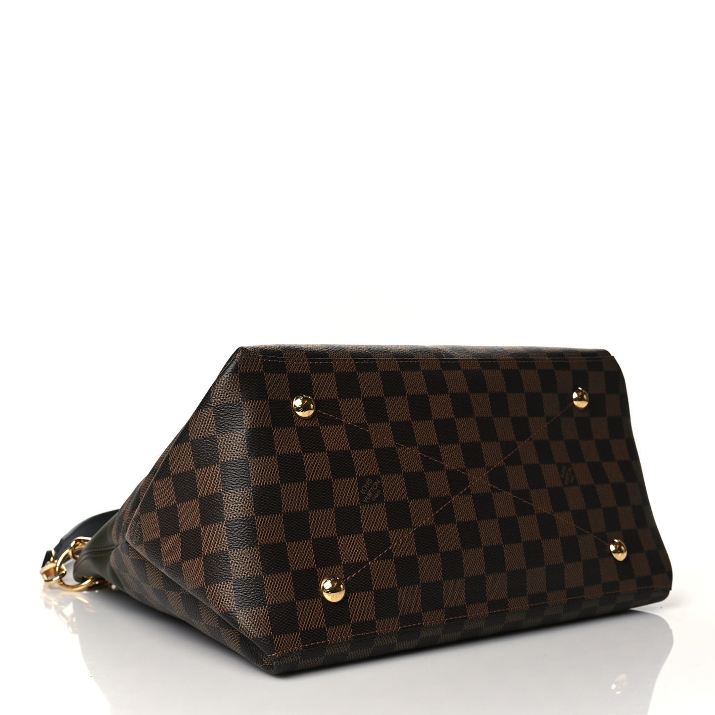 Damier Ebene Calfskin Maida Khaki