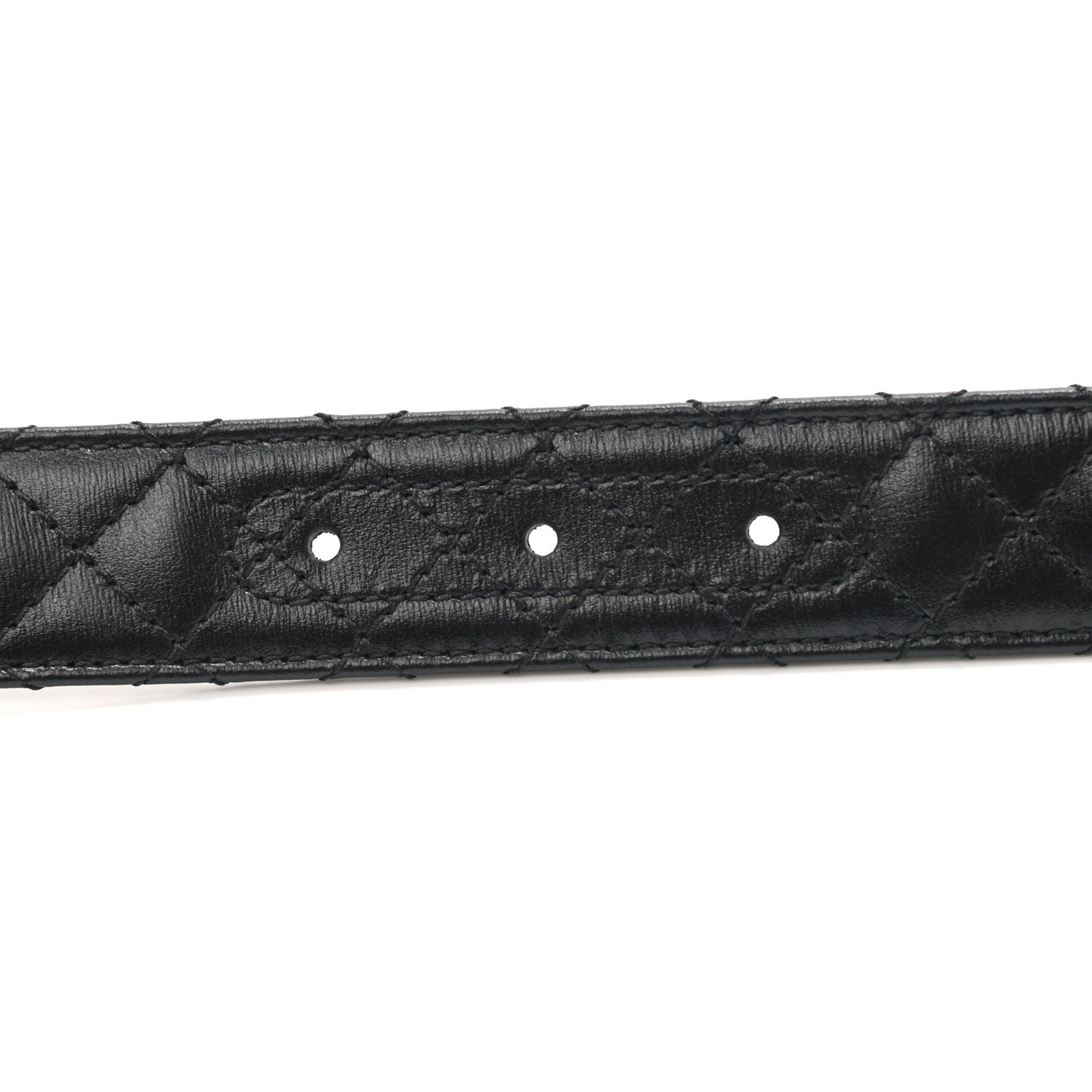 Calfskin Trapuntata Zumi 30mm Belt 85 34 Black