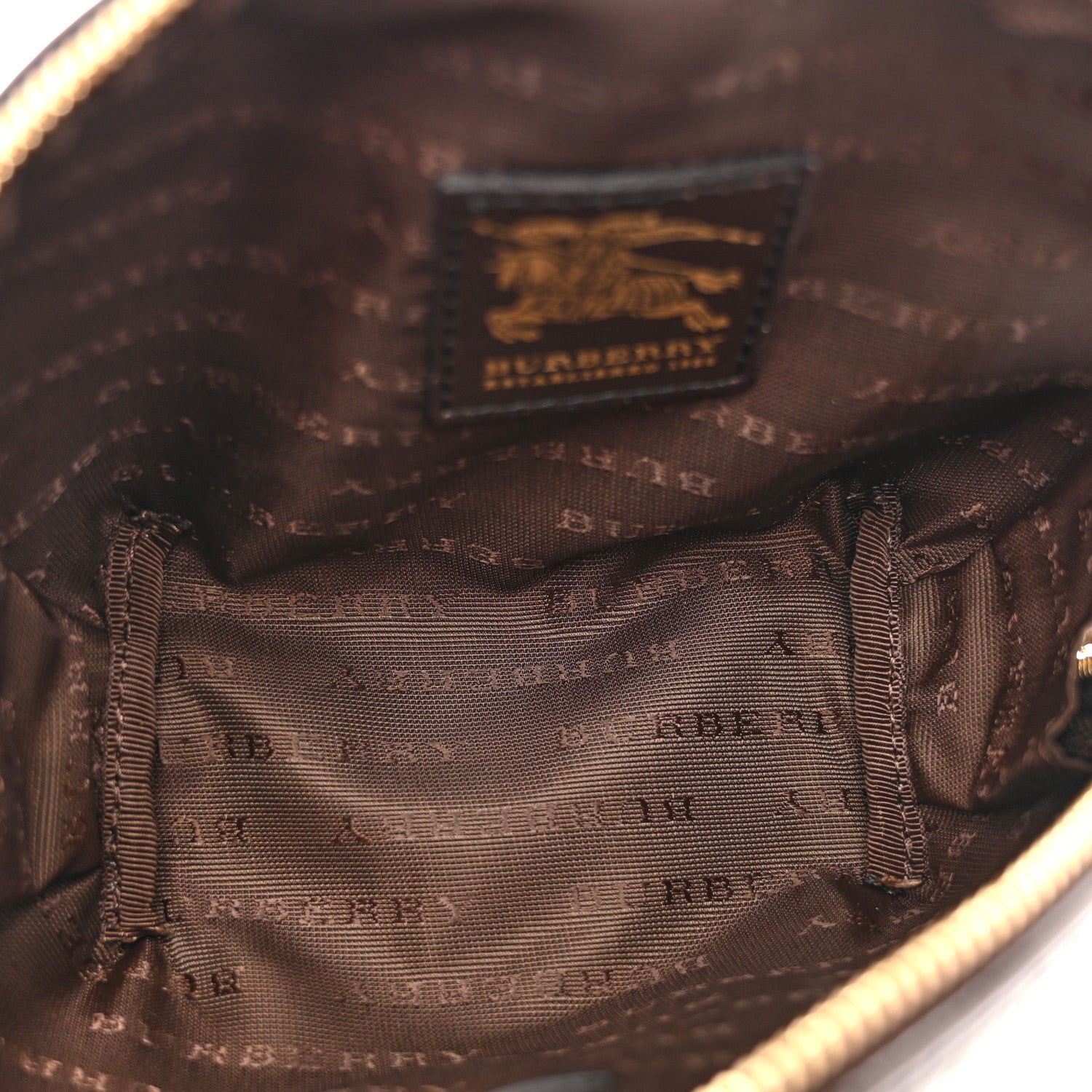 Burberry House Check Small Cosmetic Pouch Brown 5 of 9