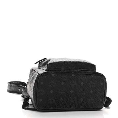 MCM Visetos Small Stark Backpack Black 4 of 10