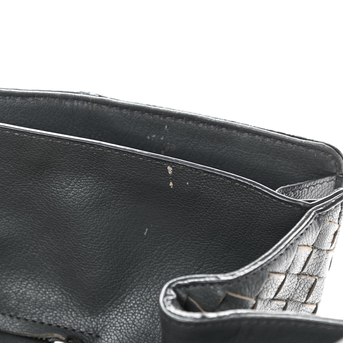 Nappa Intrecciato Large Top Handle Tote Grey