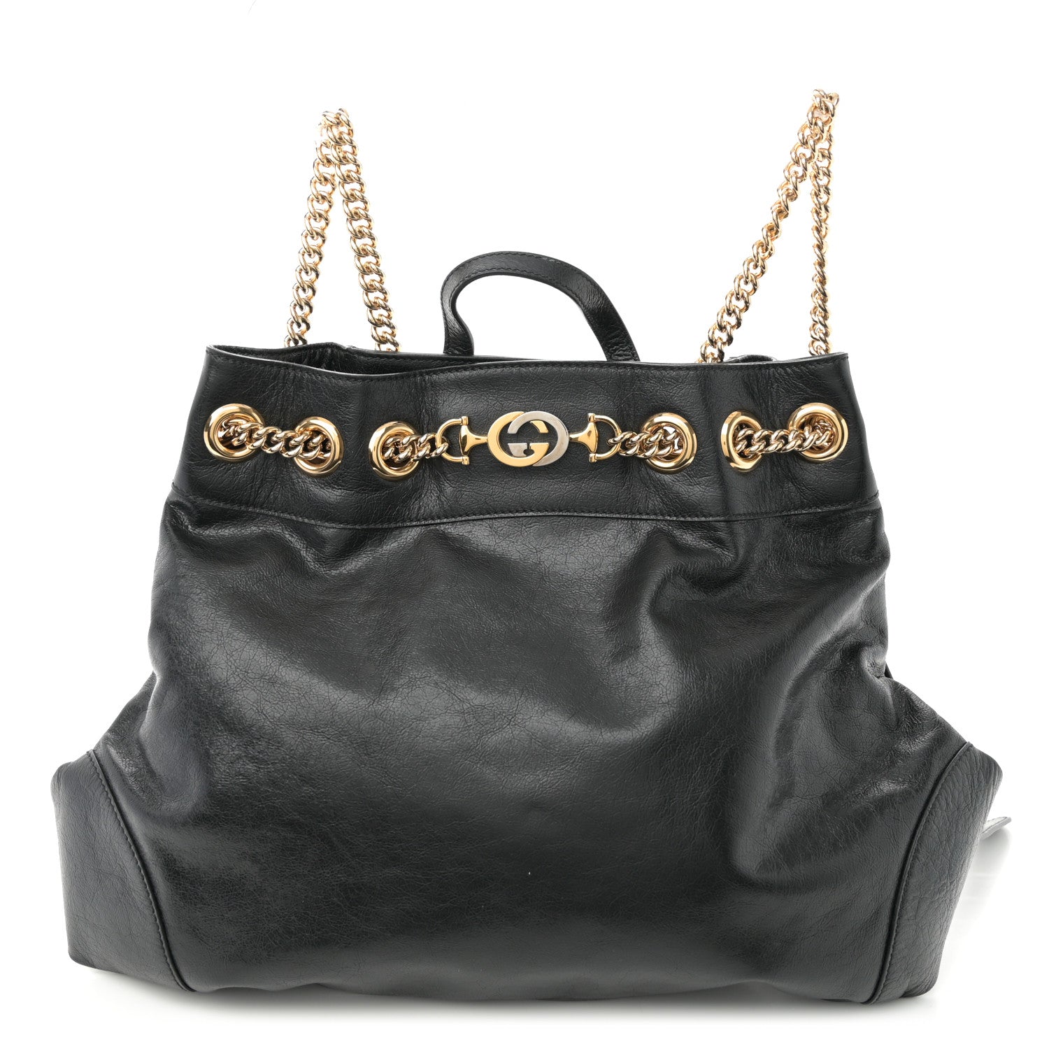 Gucci Calfskin Zumi Backpack Black 1 of 11