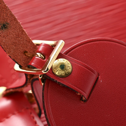 Louis Vuitton Epi Solferino 50 Castillan Red 9 of 9