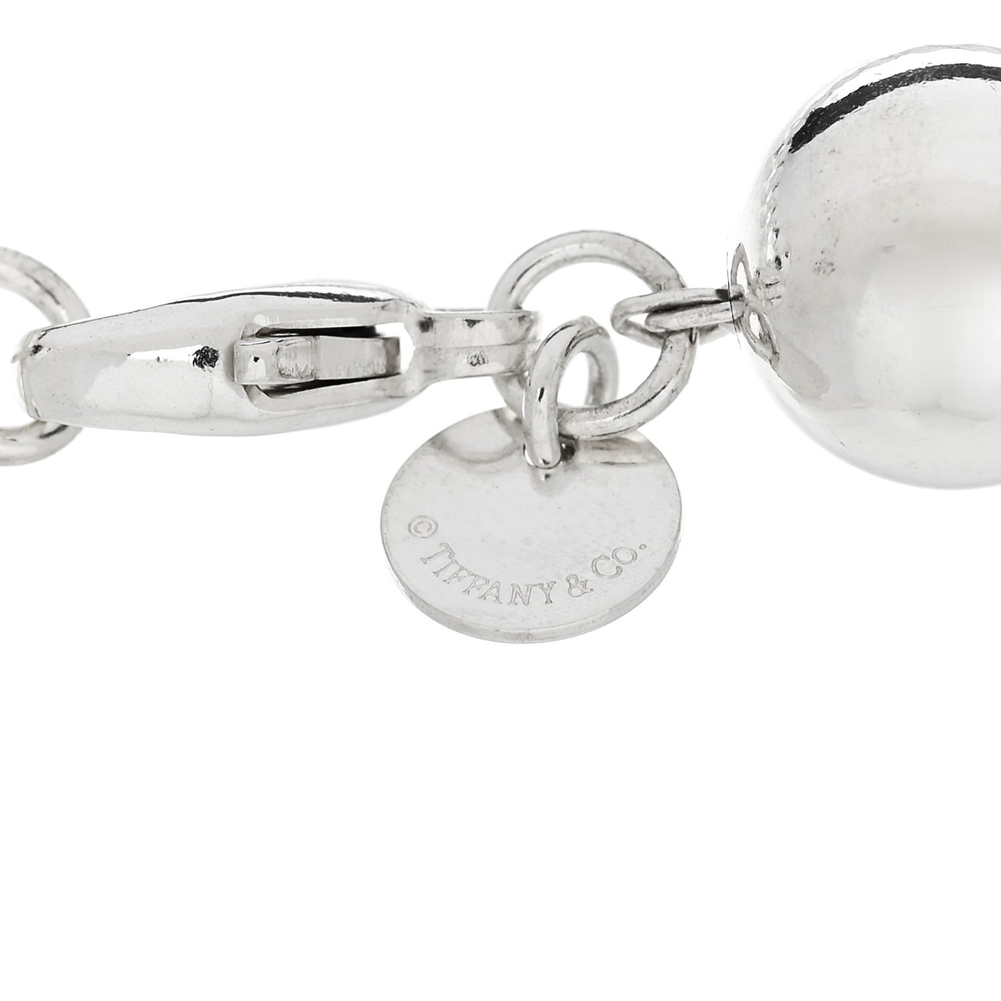Sterling Silver mm Hardwear Ball Bracelet