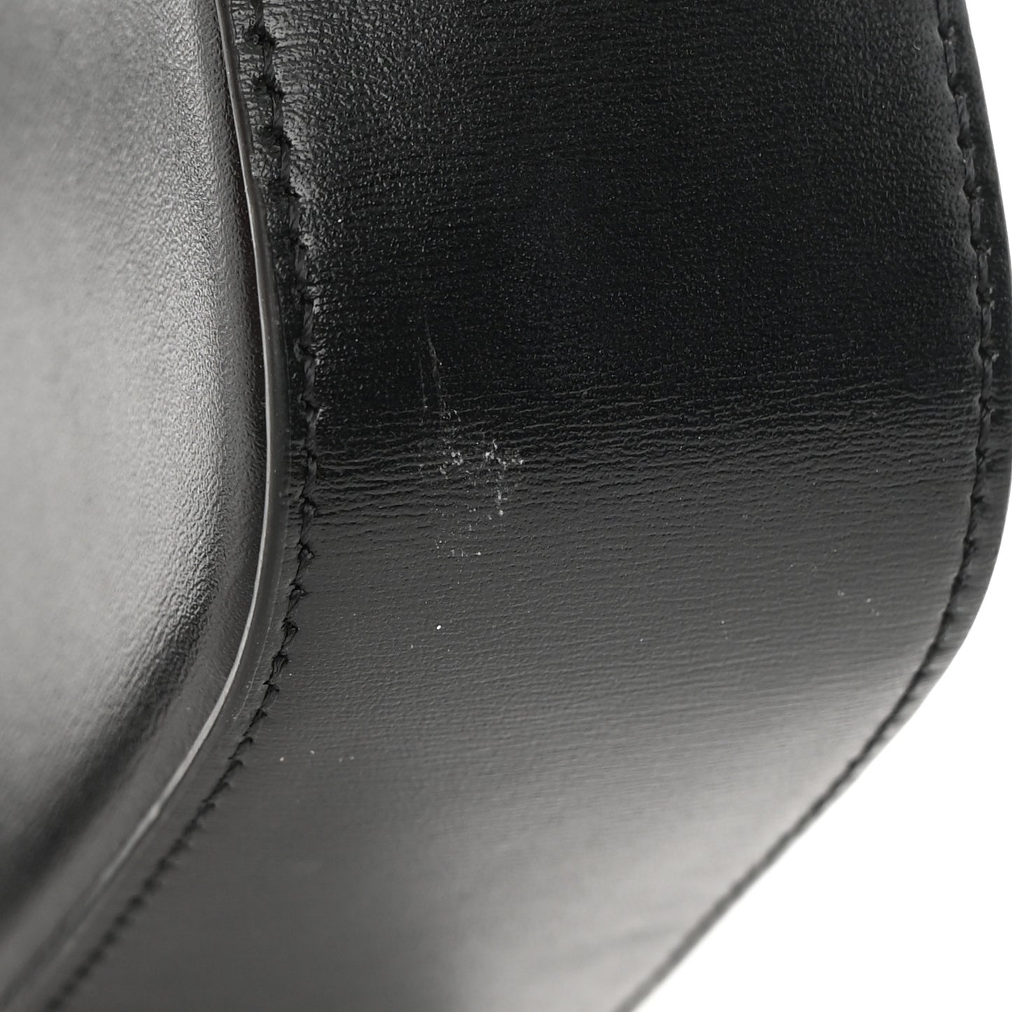 Shiny Calfskin Mini Triomphe Black