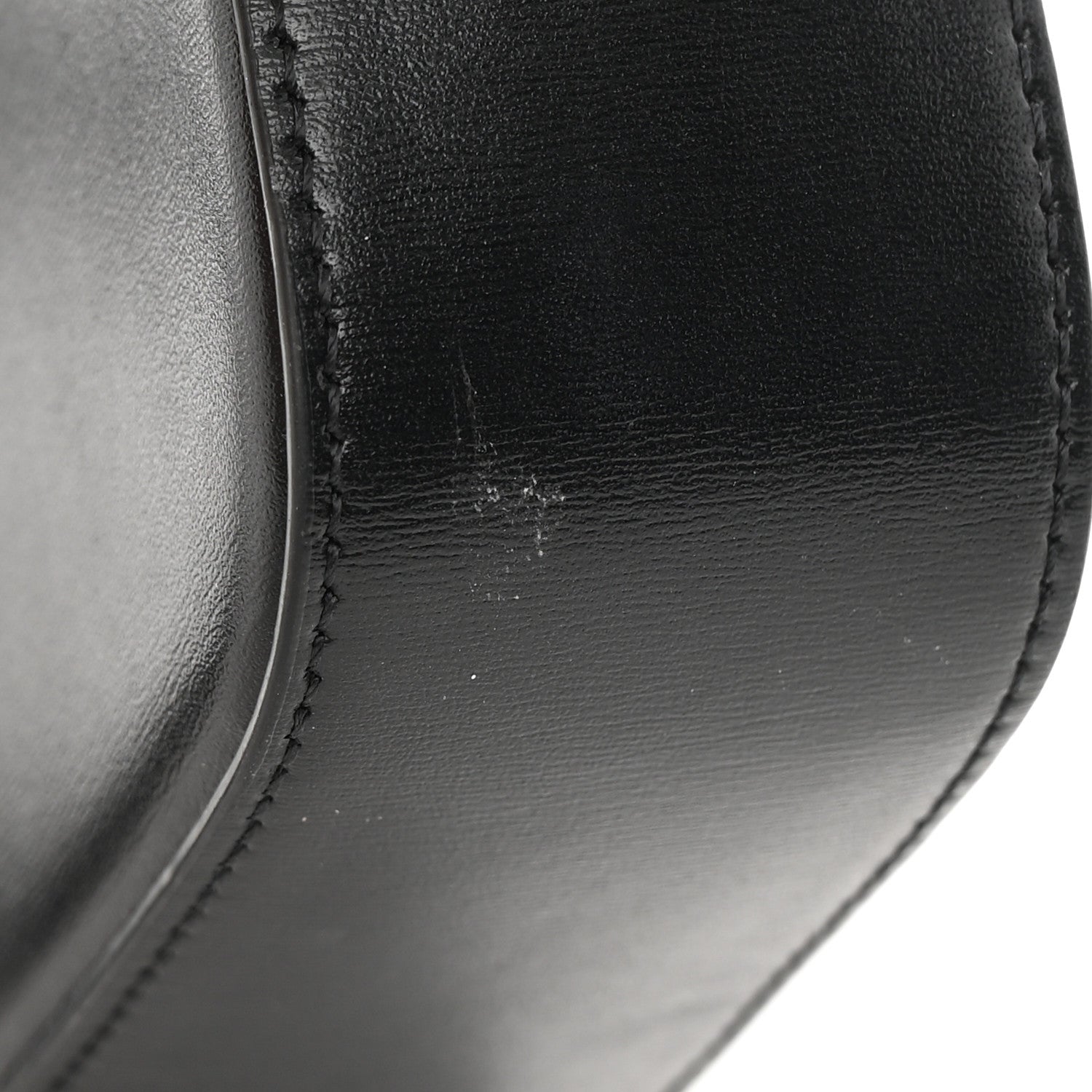 Celine Shiny Calfskin Mini Triomphe Black 15 of 16