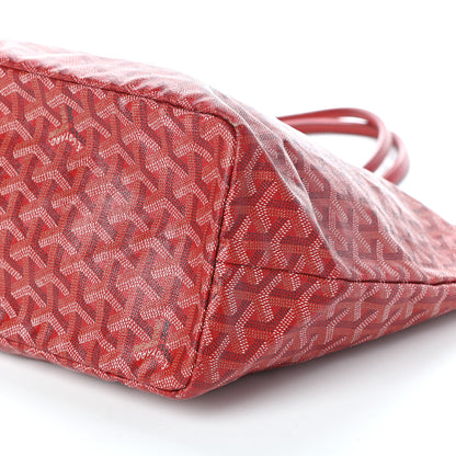 Goyard Goyardine Saint Louis PM Red 8 of 9