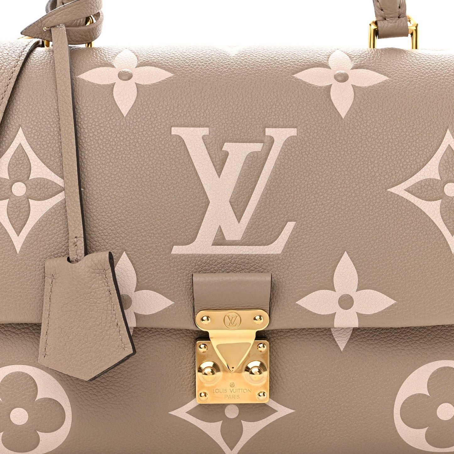 Empreinte Monogram Giant Madeleine MM Dove Grey Beige