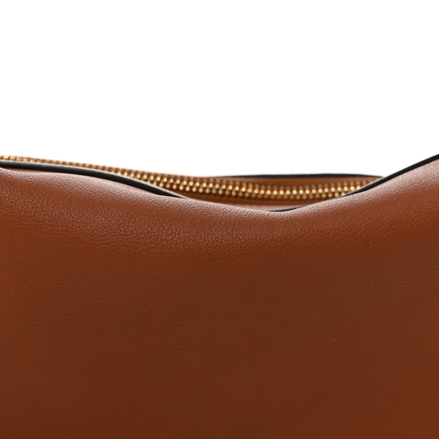 Celine Supple Calfskin Medium Romy Shoulder Bag Tan 7 of 9