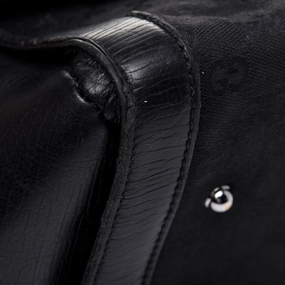Gucci Monogram Bamboo Bullet Bag Black 15 of 31