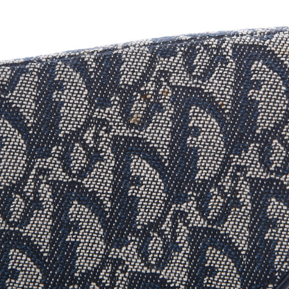 Christian Dior Monogram Saddle Bag Blue 9 of 18