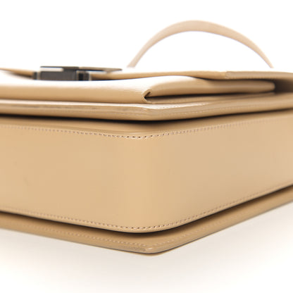 Saint Laurent Calfskin Medium Bellechasse Satchel Beige 8 of 9